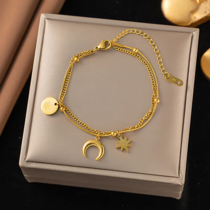 Collar Sun And Moon | Lotus Flowers