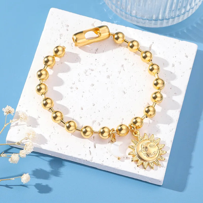Pulsera Sun And Moon | Lotus Flowers