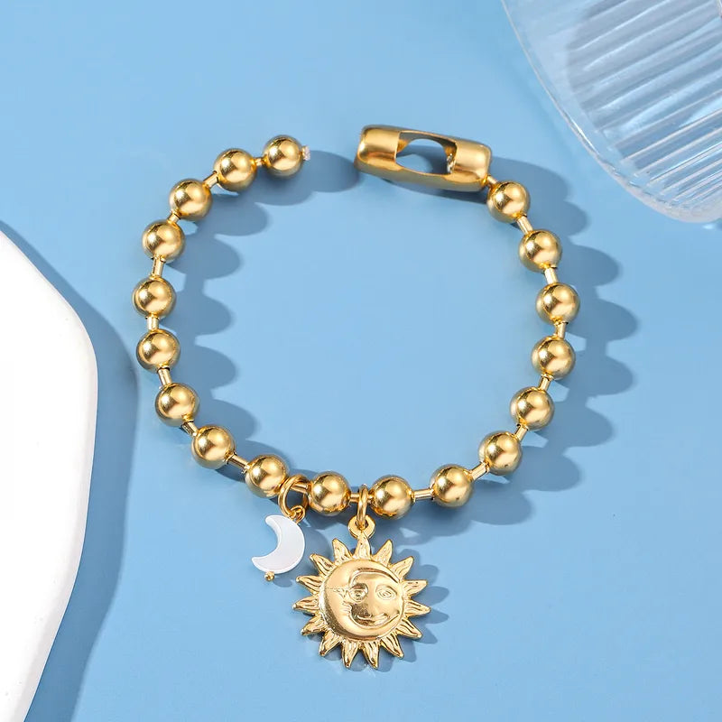 Pulsera Sun And Moon | Lotus Flowers
