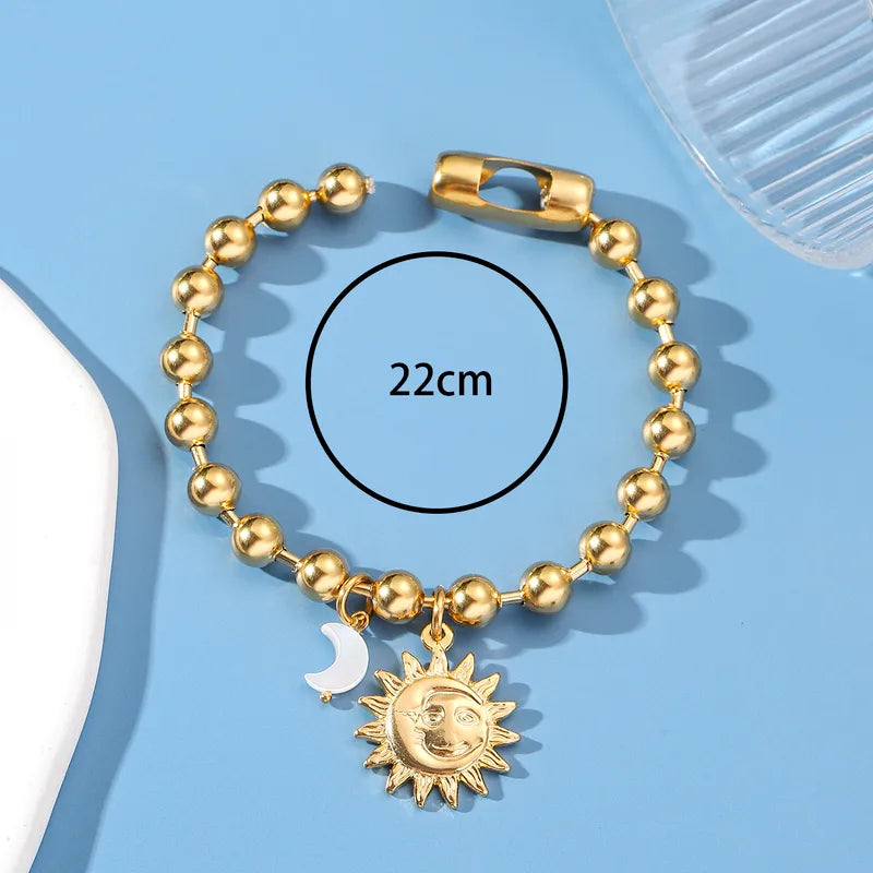 Pulsera Sun And Moon | Lotus Flowers