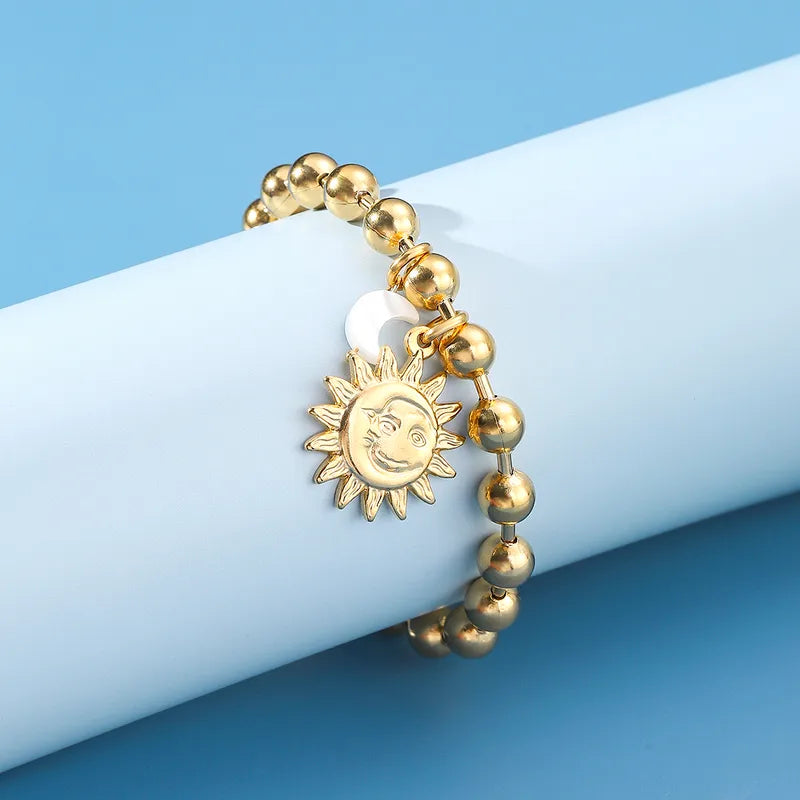 Pulsera Sun And Moon | Lotus Flowers